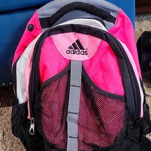 ADIDAS BACKPACK PINK AND BLACK ! NEVER CARRIED! BEEN IN STORAGE!